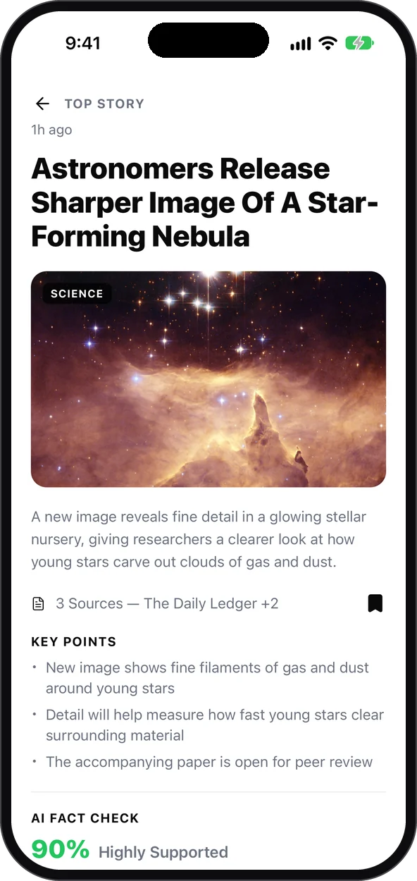 Article page with key points